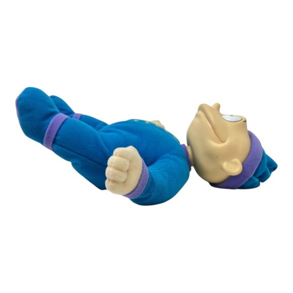 Mattel Rugrats Tommy Pickles Slumber Party 1997 Doll Blue Pajamas Viacom Vintage - Picture 2 of 9